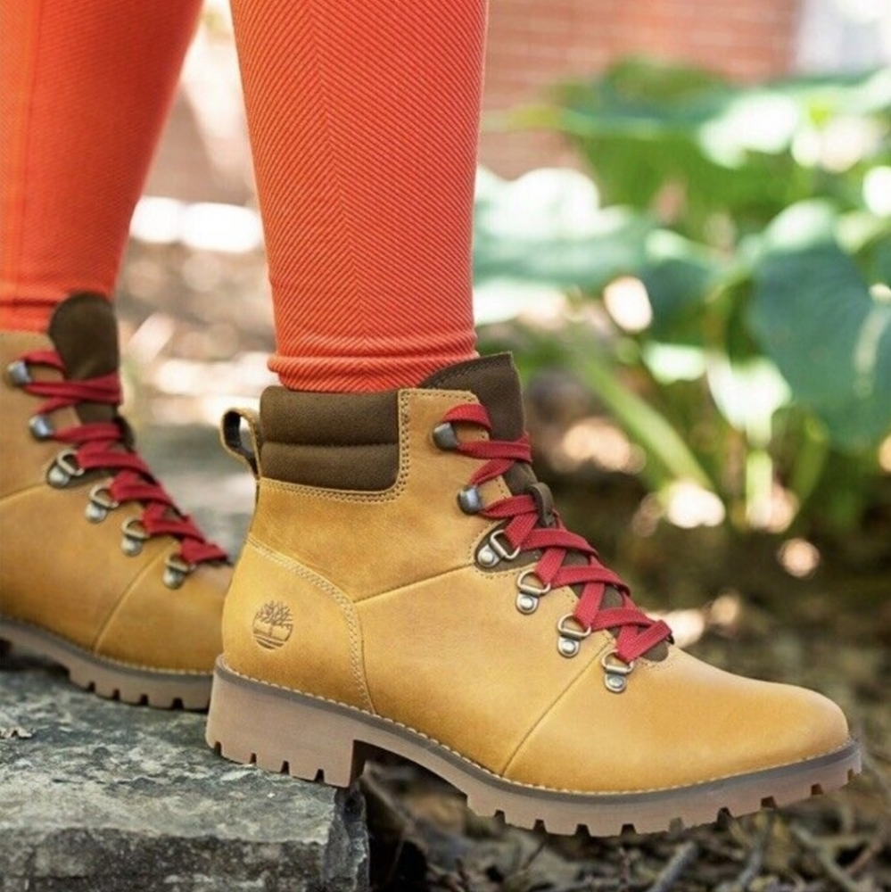 Timberland Ellendale Mid Hiker Waterproof Chukka Boots 6.5 Wheat Tan